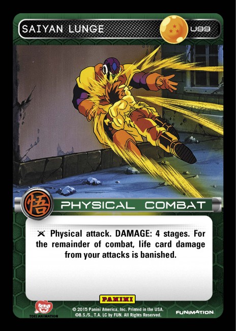 Saiyan Lunge (FOIL)